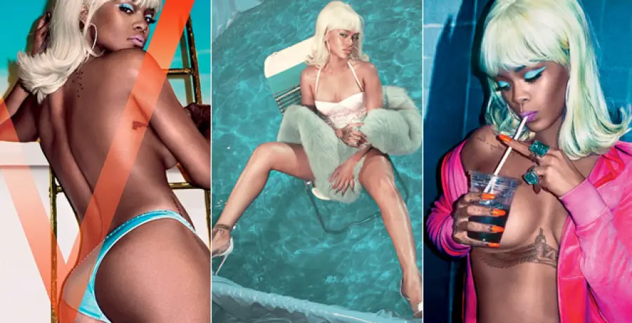 Ancora una volta Rihanna stupisce