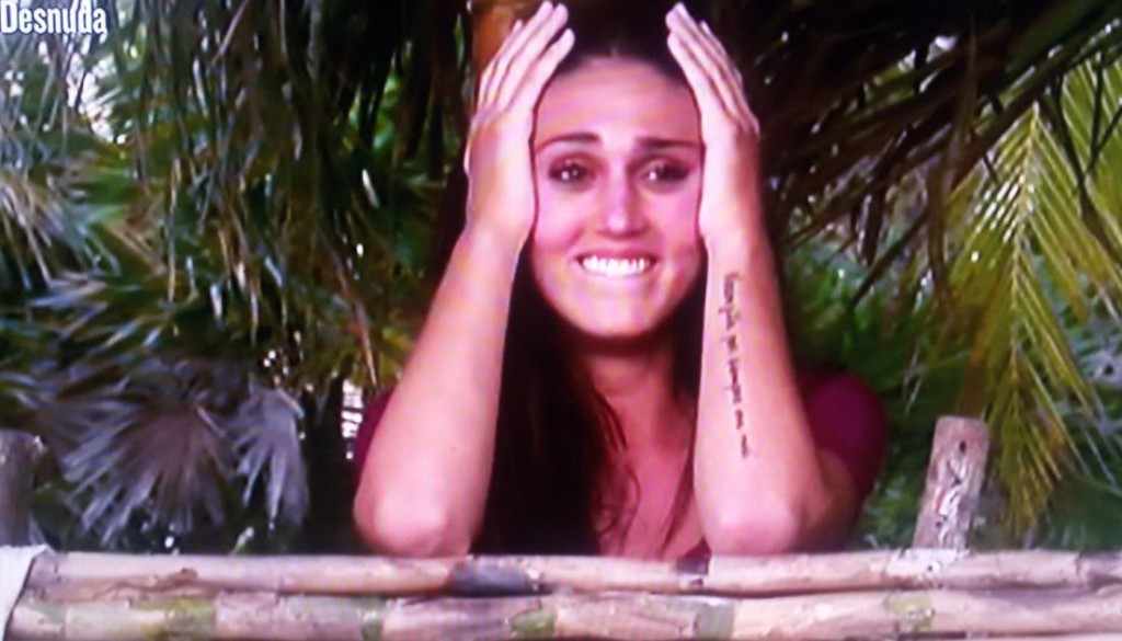 Cecilia Rodriguez nel ruolo di Eva sull'Isola Dei Famosi 2015